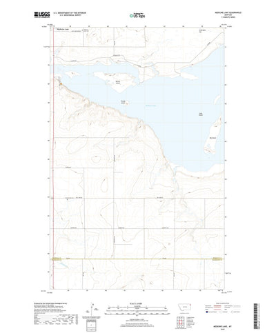 United States Geological Survey Medicine Lake, MT (2020, 24000-Scale) digital map