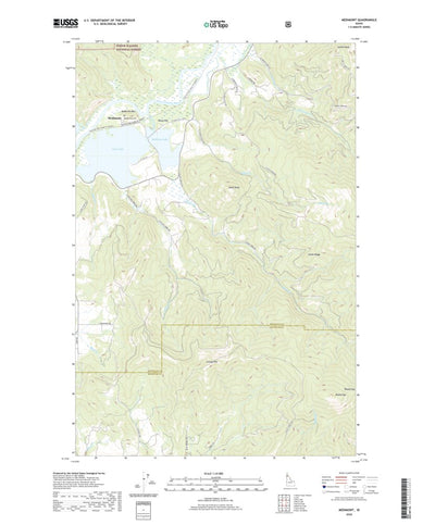 United States Geological Survey Medimont, ID (2020, 24000-Scale) digital map
