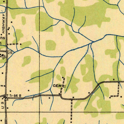 United States Geological Survey Melber, KY (1936, 24000-Scale) digital map