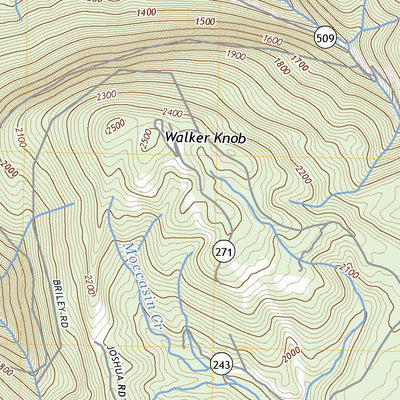 United States Geological Survey Melvine, TN (2022, 24000-Scale) digital map
