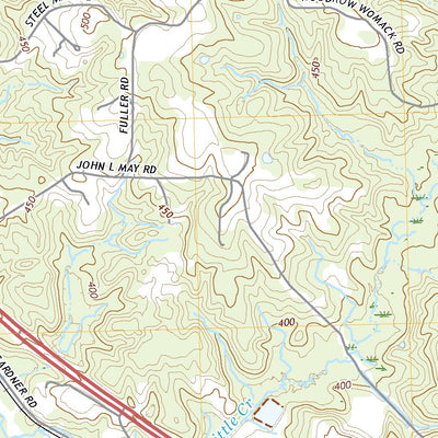 United States Geological Survey Mendenhall East, MS (2020, 24000-Scale) digital map