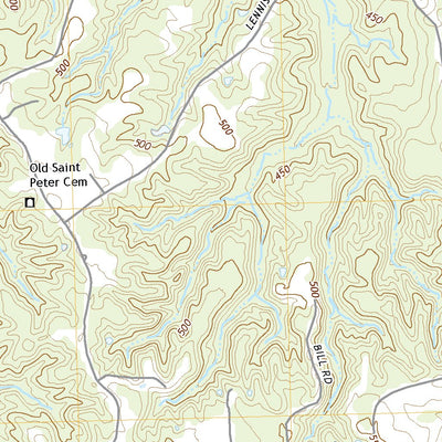 United States Geological Survey Mendenhall SE, MS (2020, 24000-Scale) digital map