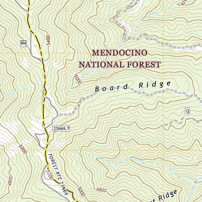 United States Geological Survey Mendocino Pass, CA (2021, 24000-Scale) digital map