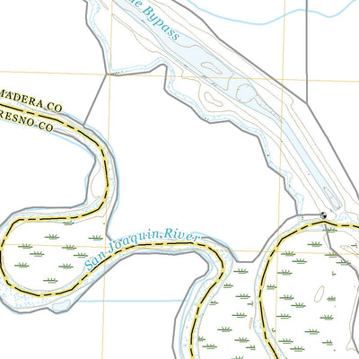 United States Geological Survey Mendota Dam, CA (2021, 24000-Scale) digital map