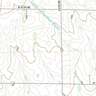 United States Geological Survey Mendota East, IL (2021, 24000-Scale) digital map