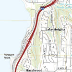 United States Geological Survey Mercer Island, WA (2020, 24000-Scale) digital map