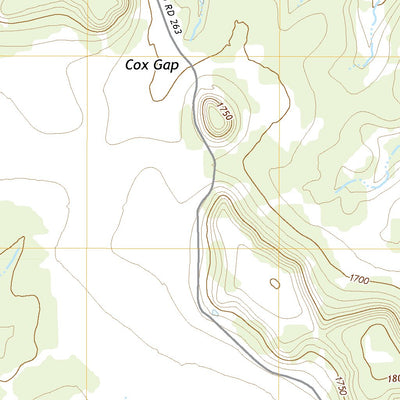 United States Geological Survey Mercers Gap, TX (2022, 24000-Scale) digital map