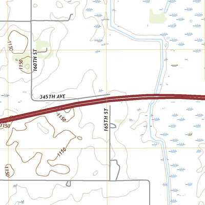 United States Geological Survey Meriden, MN (2022, 24000-Scale) digital map