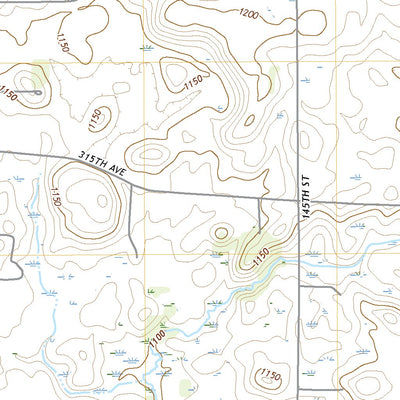 United States Geological Survey Meriden, MN (2022, 24000-Scale) digital map
