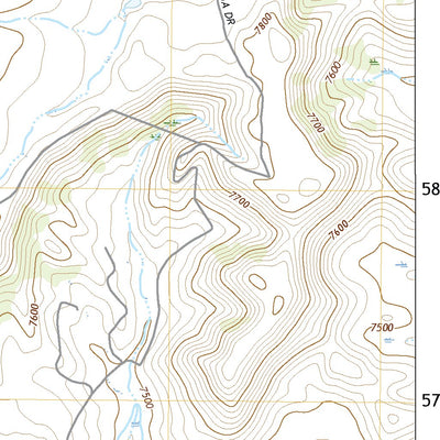 United States Geological Survey Merna, WY (2021, 24000-Scale) digital map