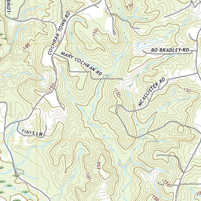 United States Geological Survey Merrill, MS (2020, 24000-Scale) digital map