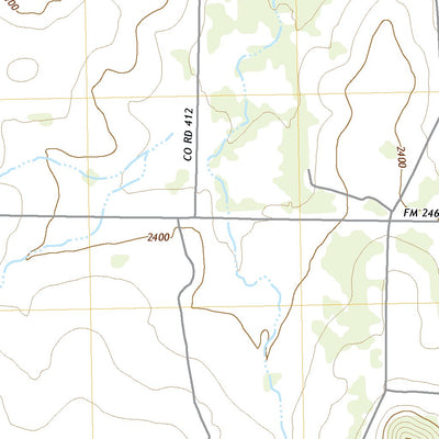 United States Geological Survey Mertzon SW, TX (2022, 24000-Scale) digital map