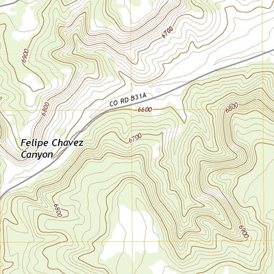 United States Geological Survey Mesa El Toro, NM (2020, 24000-Scale) digital map