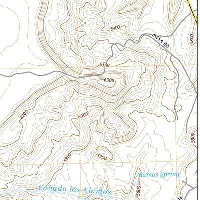 United States Geological Survey Mesa Gigante, NM (2020, 24000-Scale) digital map