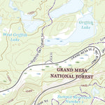 United States Geological Survey Mesa Lakes, CO (2022, 24000-Scale) digital map