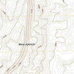 United States Geological Survey Mesas Mojinas, NM (2020, 24000-Scale) digital map