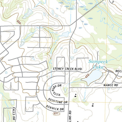 United States Geological Survey Mesquite, TX (2022, 24000-Scale) digital map