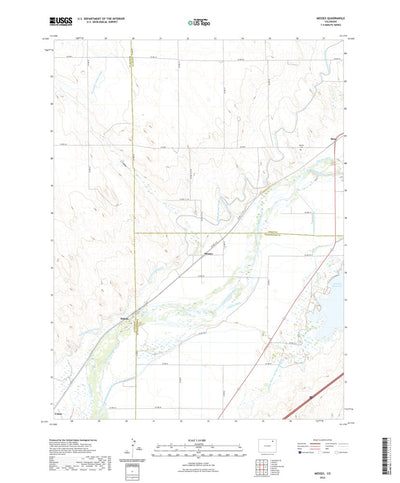 United States Geological Survey Messex, CO (2022, 24000-Scale) digital map