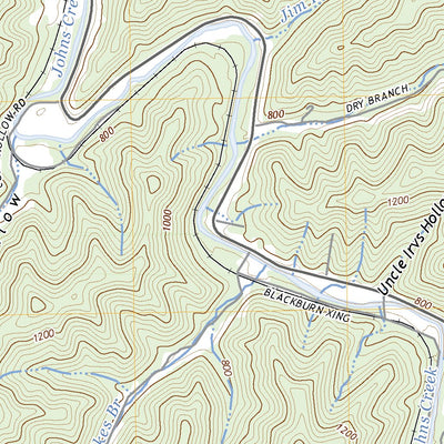 United States Geological Survey Meta, KY (2022, 24000-Scale) digital map