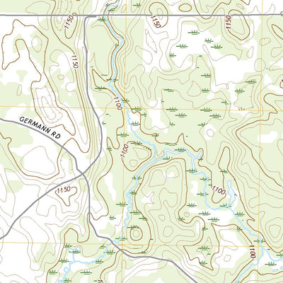 United States Geological Survey Metzger Lake, WI (2022, 24000-Scale) digital map