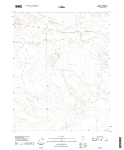 United States Geological Survey Miami NE, NM (2020, 24000-Scale) digital map