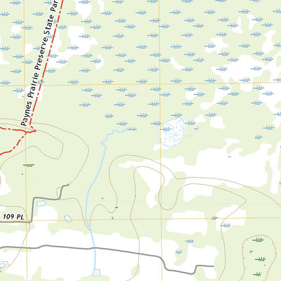 United States Geological Survey Micanopy, FL (2021, 24000-Scale) digital map