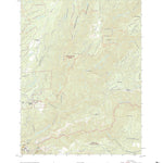 United States Geological Survey Michigan Bluff, CA (2022, 24000-Scale) digital map