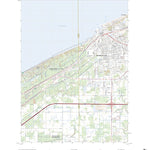 United States Geological Survey Michigan City West, IN (2022, 24000-Scale) digital map