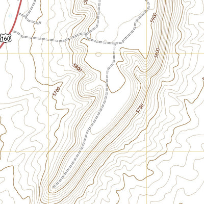 United States Geological Survey Middle Mesa, AZ (2021, 24000-Scale) digital map