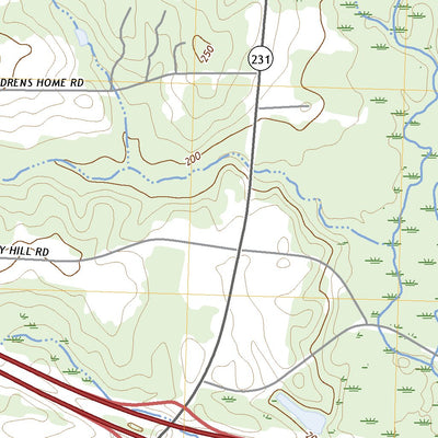 United States Geological Survey Middlesex, NC (2022, 24000-Scale) digital map