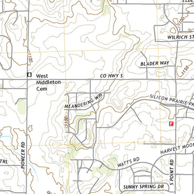 United States Geological Survey Middleton, WI (2022, 24000-Scale) digital map
