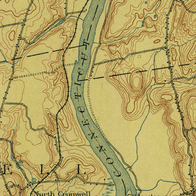 United States Geological Survey Middletown, CT (1893, 62500-Scale) digital map