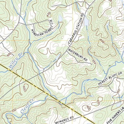 United States Geological Survey Midland, NC (2022, 24000-Scale) digital map