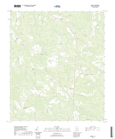 United States Geological Survey Midway, GA (2020, 24000-Scale) digital map