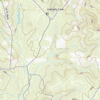 United States Geological Survey Milam, TX (2022, 24000-Scale) digital map