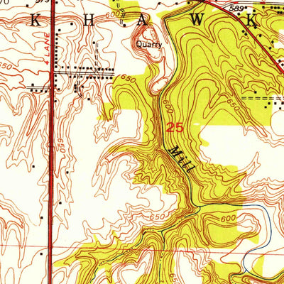 United States Geological Survey Milan, IL-IA (1948, 24000-Scale) digital map
