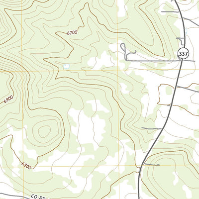 United States Geological Survey Milbourn Ranch, NM (2020, 24000-Scale) digital map