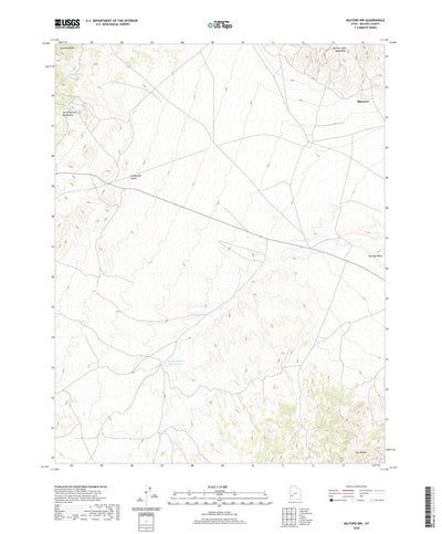 United States Geological Survey Milford NW, UT (2020, 24000-Scale) digital map