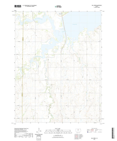 United States Geological Survey Mill Creek, KS (2022, 24000-Scale) digital map