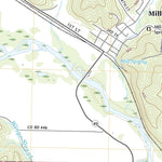 United States Geological Survey Mill Spring, MO (2021, 24000-Scale) digital map