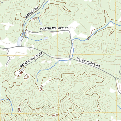 United States Geological Survey Mill Spring, NC (2022, 24000-Scale) digital map