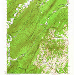 United States Geological Survey Millboro, VA (1946, 62500-Scale) digital map