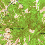 United States Geological Survey Millboro, VA (1946, 62500-Scale) digital map
