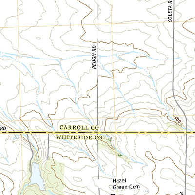 United States Geological Survey Milledgeville, IL (2021, 24000-Scale) digital map