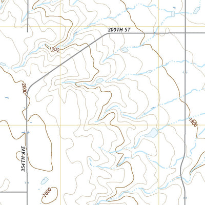 United States Geological Survey Miller Dale Colony, SD (2021, 24000-Scale) digital map