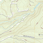United States Geological Survey Miller Mountain, CA (2022, 24000-Scale) digital map