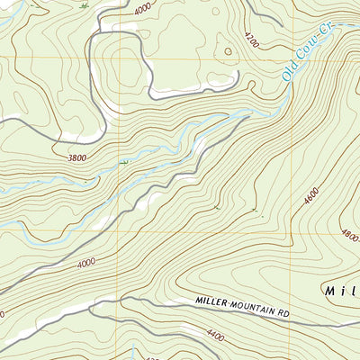 United States Geological Survey Miller Mountain, CA (2022, 24000-Scale) digital map