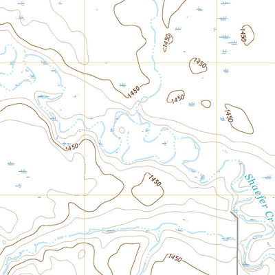 United States Geological Survey Miller NW, SD (2021, 24000-Scale) digital map