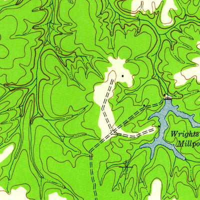 United States Geological Survey Millers Tavern, VA (1944, 24000-Scale) digital map