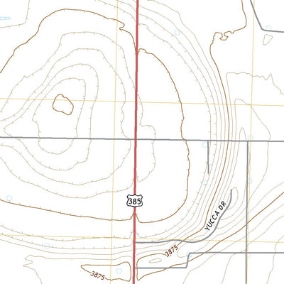 United States Geological Survey Milo Center, TX (2022, 24000-Scale) digital map
